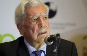El Nobel de Literatura Mario Vargas Llosa.