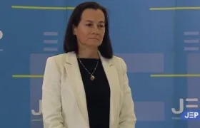 La excongresista Clara Rojas. 