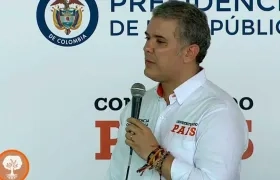 El Presidente Duque advirtió que si ese grupo armado ilegal persiste en el terrorismo, solo se enfrentará al imperio de la ley y al rechazo del pueblo colombiano.