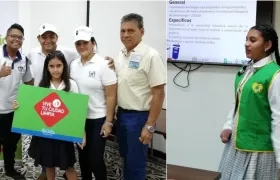 Estos son participantes del Mi Colegio Limpio 2018.