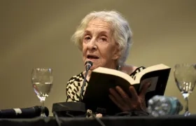 La poeta uruguaya Ida Vitale.