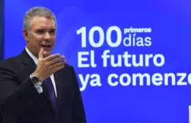 Presidente Iván Duque hizo un balance de sus primeros 100 días de gobierno.