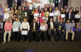 Los ganadores. 
