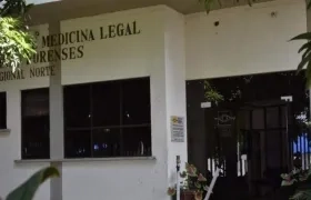 El cuerpo del bebé fue llevado a Medicina Legal. 