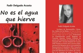 Portada del libro 'No es el agua que hierve' de Fadir Delgado.