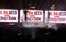 Concierto del cantante británico y fundador del grupo "Pink Floyd" Roger Waters.