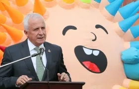 El presidente del Comité Olímpico Colombiano (COC), Baltazar Medina.