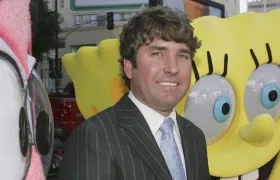 El dibujante Stephen Hillenburg.