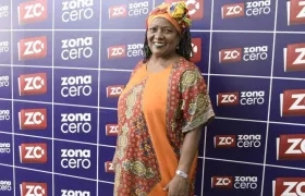 La cantadora Lourdes Acosta.