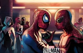 Poster de la película "Spider-Man: Into the Spider-Verse".
