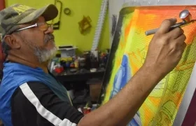 Armando Ibañez, más conocido como 'Santana' y el 'Raúl Reyes' del Carnaval.