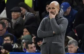 Pep Guardiola, entrenador del Manchester City.