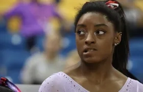 La multicampeona olímpica Simome Biles.