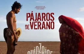 Afiche de la cinta 'Pájaros de verano'.