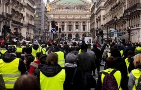 Imagen de la protesta. 