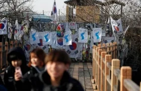 Banderas de la Corea unificada. 