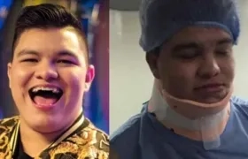 El cantante Óscar Gamarra.