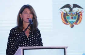 La Vicepresidenta de la República, Marta Lucía Ramírez.