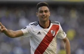 El futbolista argentino Gonzalo 'Pity' Martínez