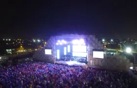 Escenario del Festival de Orquestas del año pasado.