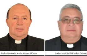 Los dos nuevos obispos colombianos para Ipiales y para Istmina-Tadó.