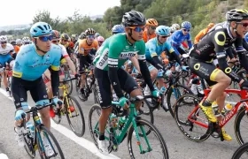 Nelson Soto durante la última etapa.