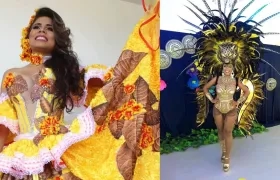 María José y Nicolle, reina y virreina en Santo Tomás.