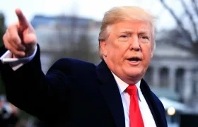 Donald Trump, presidente de los Estados Unidos.