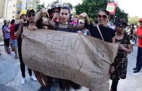 Giselle Lacouture se robó el show nuevamente en este cortejo fúnebre