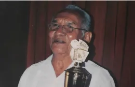 Robinson Gilberto Calvo Luque, locutor.