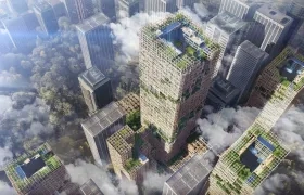 Así será el rascacielos. 