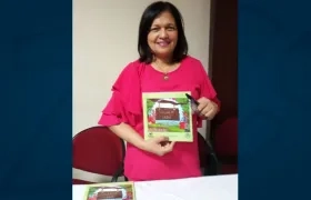 La escritora samaria Mónica Posada.