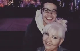 Los humoristas Nelson Polanía y Fabiola Posada.