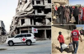 Llevaron comidas y medicinas.