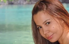 La poeta barranquillera Fadir Delgado.