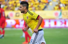 Falcao García, delantero goleador y capitán de la Selección Colombia. 