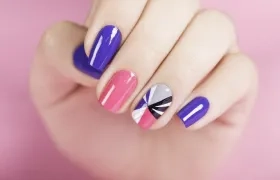 Muestra de la nueva tendencia para uñas.