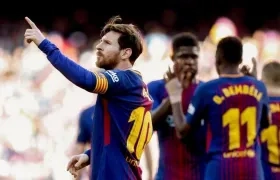 Messi no para de hacer goles. 