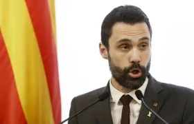 El presidente del Parlamento de Cataluña, Roger Torrent.