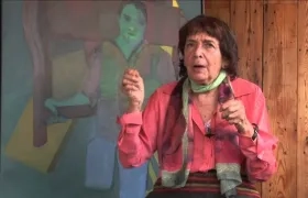 La artista plástica colombiana Beatriz González.