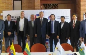 Última cumbre de la Asamblea de Ciudades Capitales, la semana anterior.