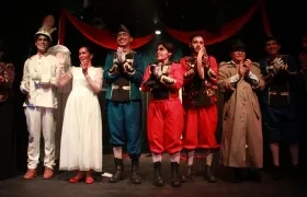 El colectivo teatral Baúl Polisémico.