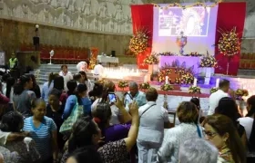 La reserva del altar en la Catedral Metropolitana.