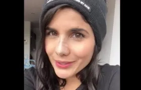 La cantante Martina La Peligrosa.