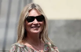 La modelo británica Kate Moss.