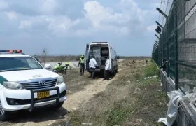 La Sijin se encargó de la inspección del cuerpo.