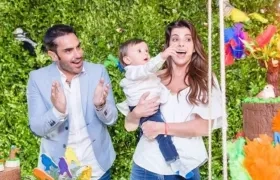  Lincoln Palomeque, Matías y Carolina Cruz.