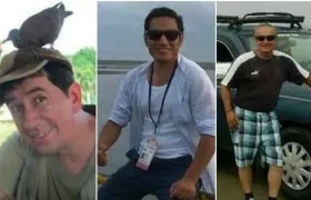 Paúl Rivas, Javier Ortega, Efraín Segarra.