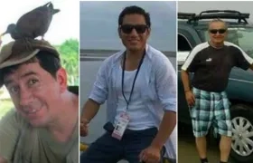 Paúl Rivas, Javier Ortega y Efráin Segarra. 