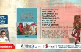 Portada del libro 'Diablos danzantes de Valledupar'.
